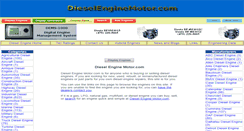 Desktop Screenshot of dieselenginemotor.com